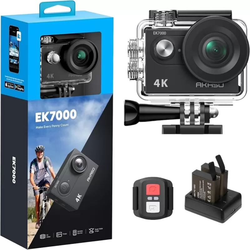 Cámara de Acción Akaso EK7000 4K - Black Cámara de Acción Akaso EK7000 4K - Black