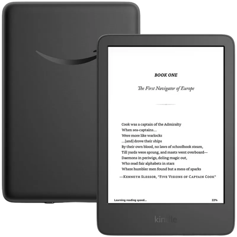 E-Book Amazon Kindle (16GB) 6" 2024 - Black