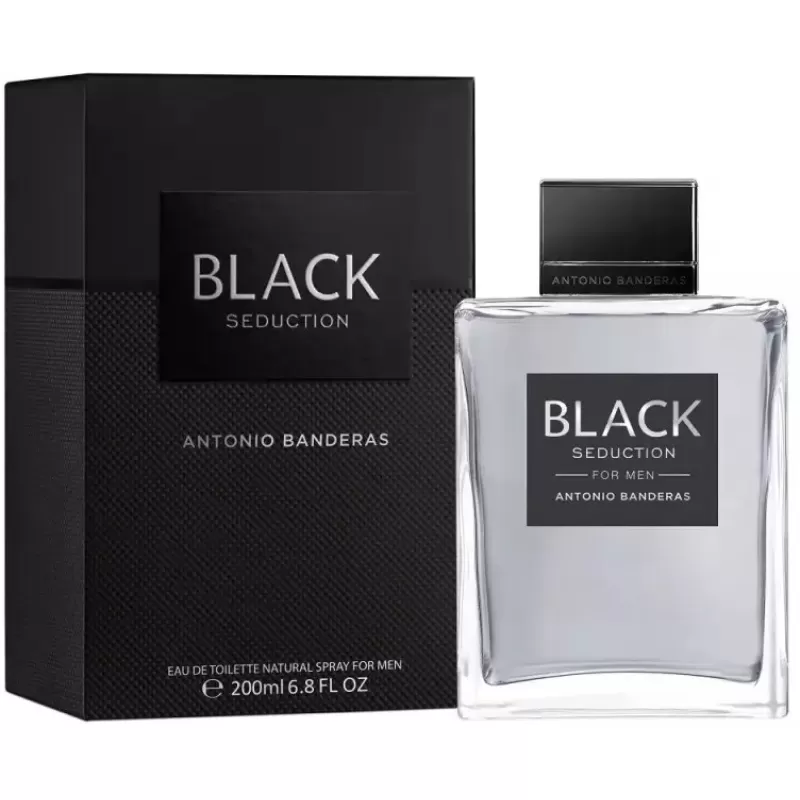 Perfume Antonio Banderas Black Seduction EDT Masculino - 200ml