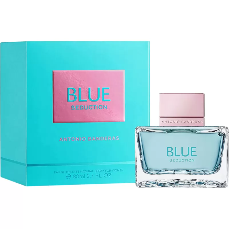 Perfume Antonio Banderas Blue Seduction EDT Femenino - 80ml