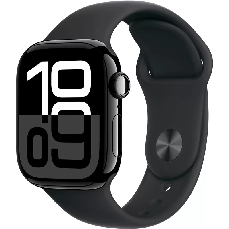 Apple Watch Series 10 MWWF3LW/A 42mm GPS - Aluminum Jet Black/Sport Band 