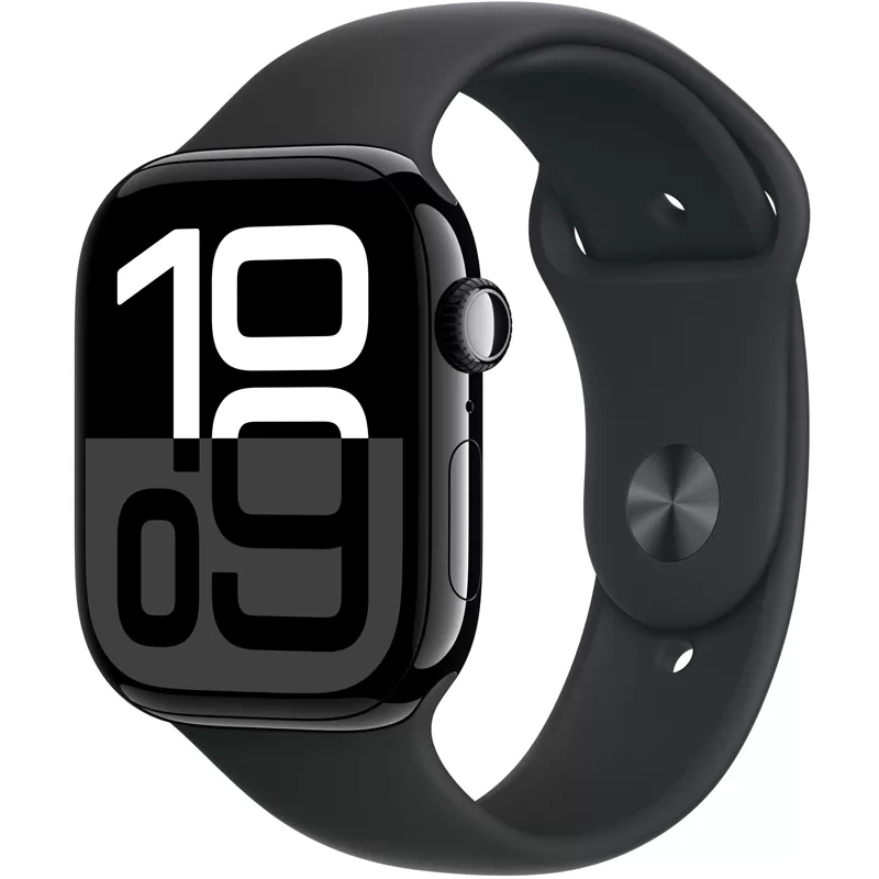 Apple Watch Series 10 MWWQ3LW/A 46mm GPS - Aluminum Jet Black/Sport Band