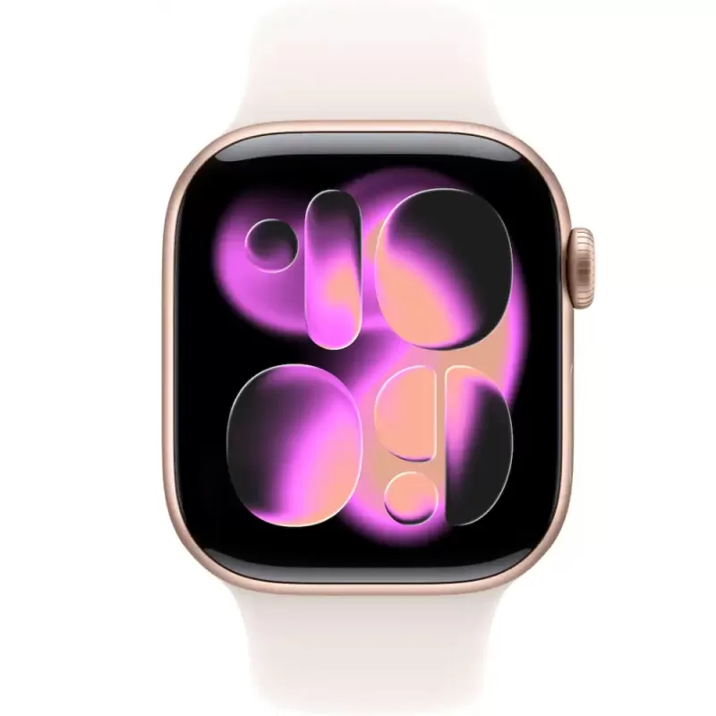 Apple Watch Series 11 MEU04LW/A 42mm GPS - Rose Gold Aluminum/Light Blush Sport
