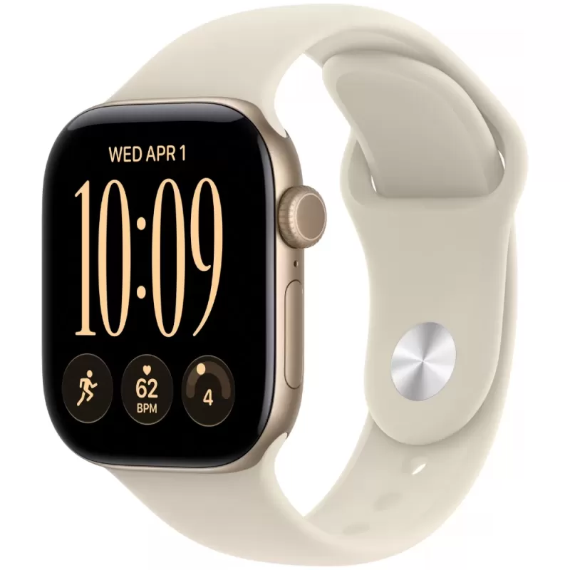 Apple Watch Series 12 MJED4LS/A 42mm GPS - Light Gold Aluminum/Sand Sport Band