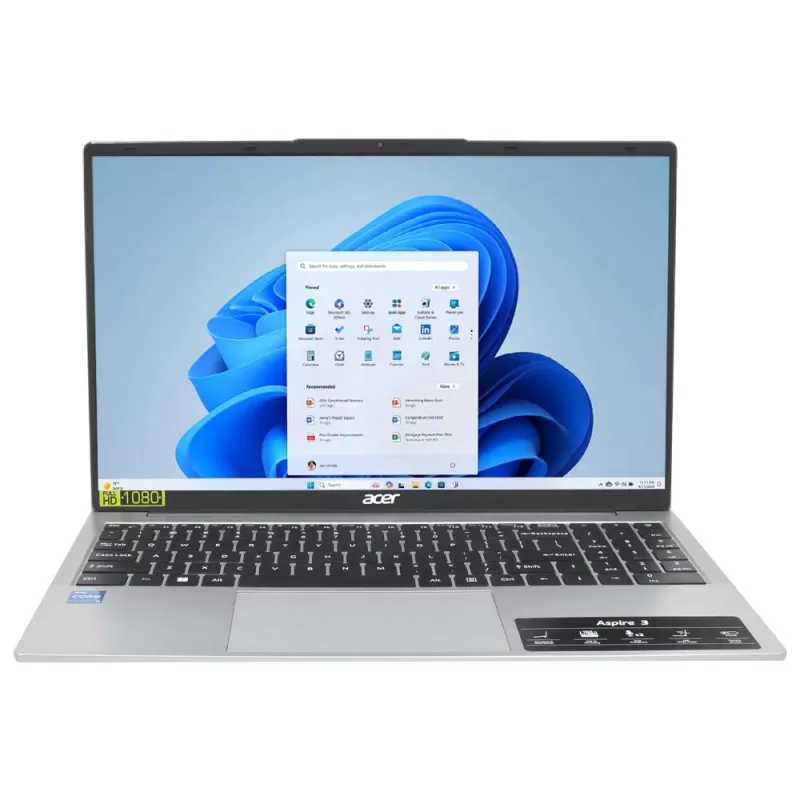 Notebook Acer Aspire 3 A325-53 15.6" Intel Core i3-1305U 8/512GB W11 Pro - Silver