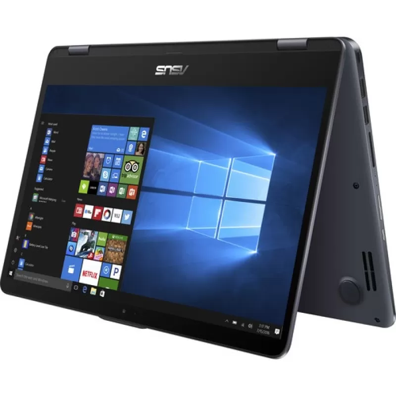 Notebook Asus VivoBook Flip TP412F TP412F-OS31T Intel Core i3-8145U 14" W10 4/128GB SSD - Star Grey
