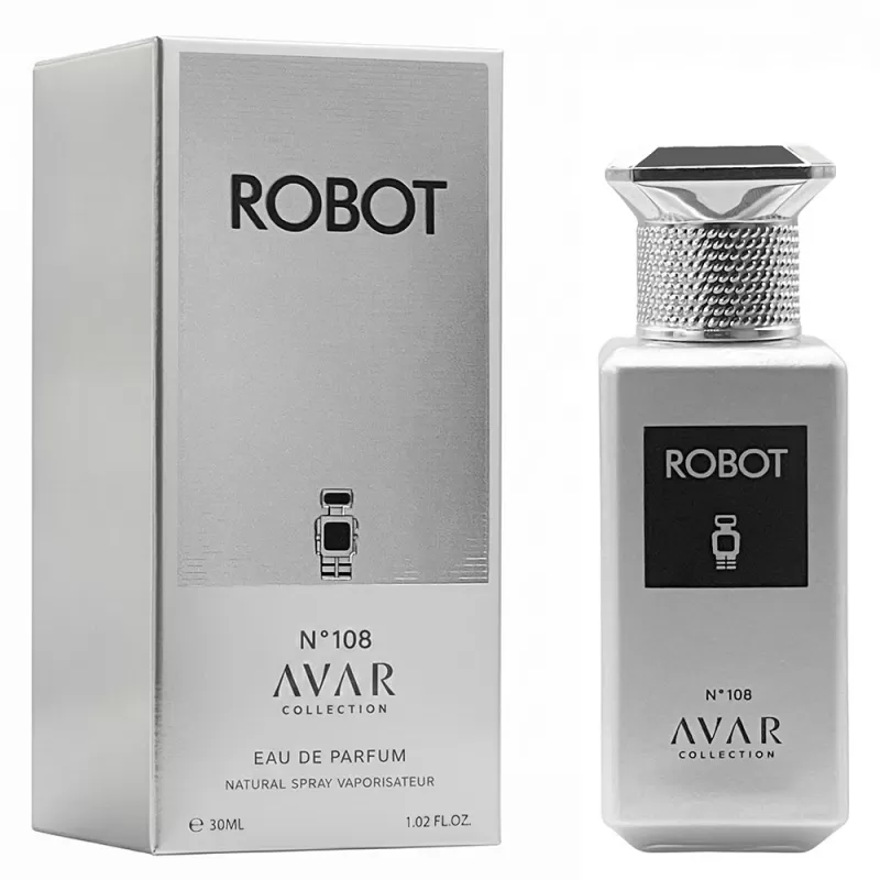 Perfume Avar Collection N° 108 Robot EDP Masculino - 30mL