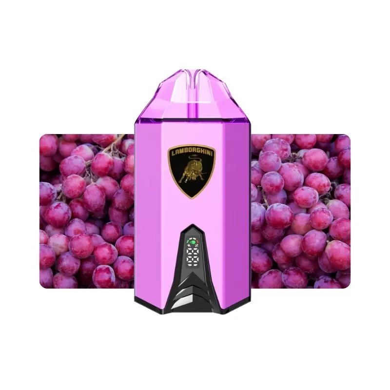 Vaper Descartable Lamborghini Aventador 2% Nicotina 12000 Puffs - Grape Ice