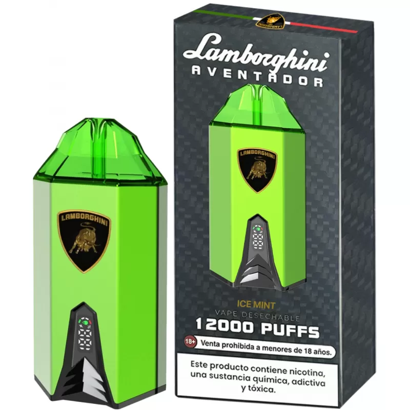 Vaper Descartable Lamborghini Aventador 2% Nicotin...