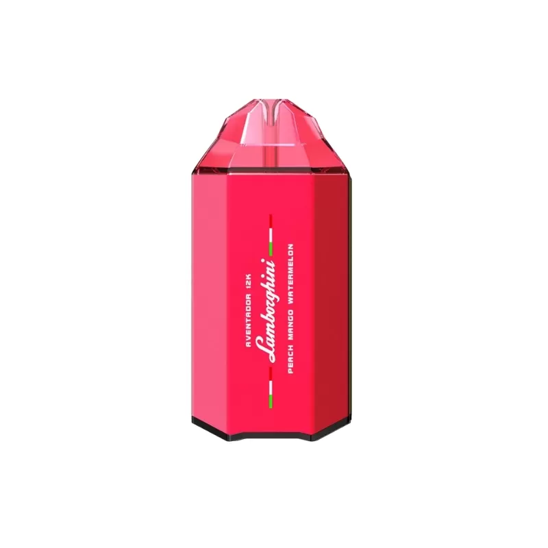 Vaper Descartable Lamborghini Aventador 2% Nicotina 12000 Puffs - Peach Mango Watermelon