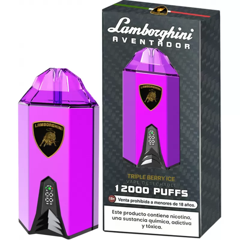 Vaper Descartable Lamborghini Aventador 2% Nicotin...