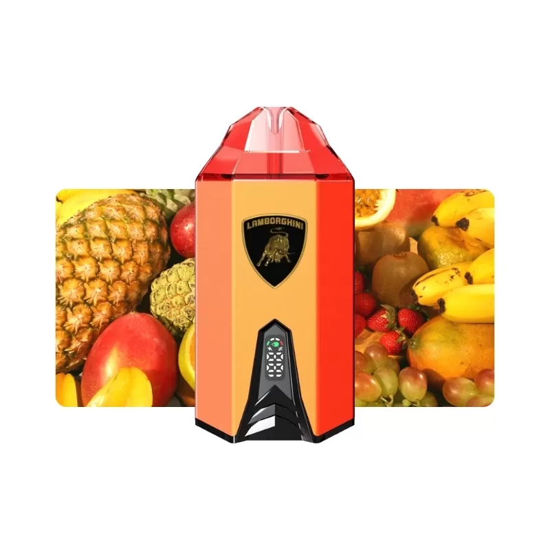 Vaper Descartable Lamborghini Aventador 2% Nicotina 12000 Puffs - Tropic Fruits