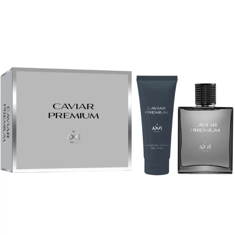 Perfume Axis Caviar Premium EDT 100mL + Shower Gel 100mL - Masculino