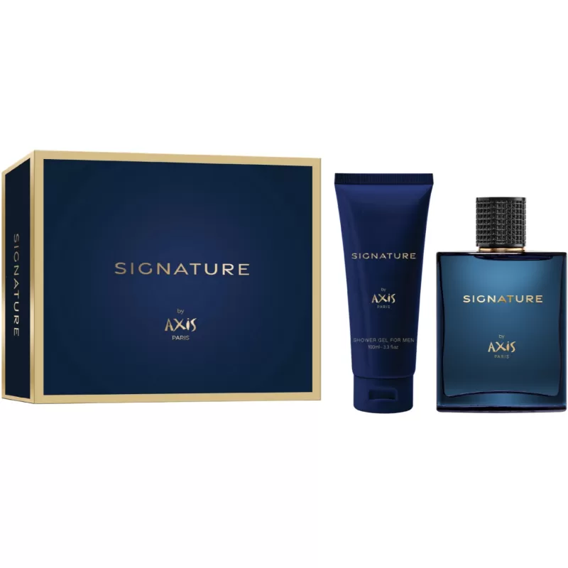 Perfume Axis Signature EDT 100mL + Shower Gel 100mL - Masculino