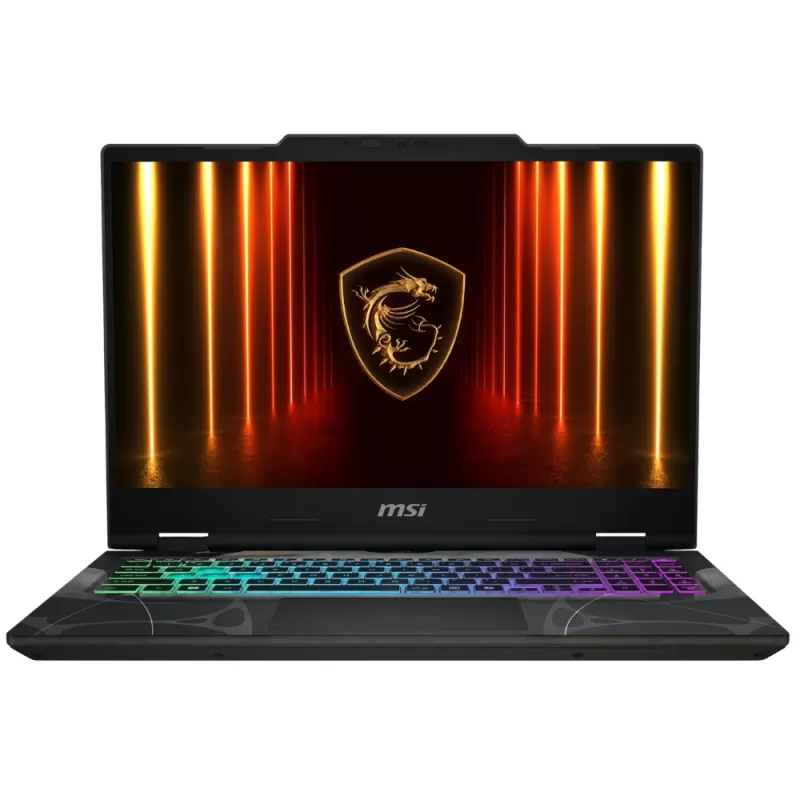 Notebook Gaming MSI Cyborg 15 B2RWFKG-295US 15.6" Intel Core 5 240H 16/512GB W11H RTX5060 8GB - Translucent Black