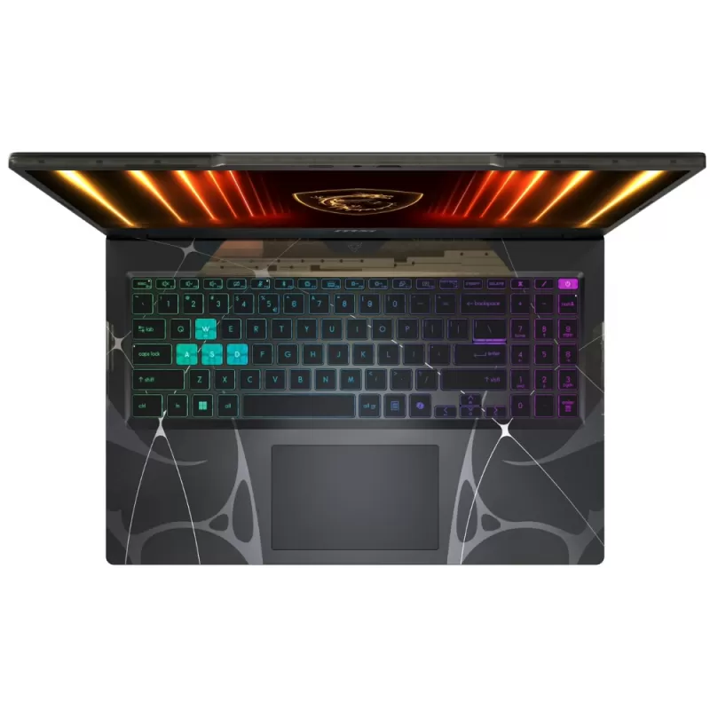 Notebook Gaming MSI Cyborg 15 B2RWFKG-295US 15.6" Intel Core 5 240H 16/512GB W11H RTX5060 8GB - Translucent Black