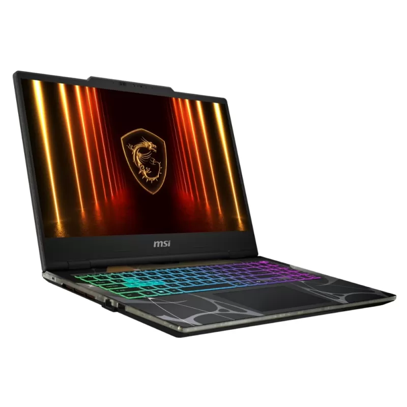 Notebook Gaming MSI Cyborg 15 B2RWFKG-295US 15.6" Intel Core 5 240H 16/512GB W11H RTX5060 8GB - Translucent Black