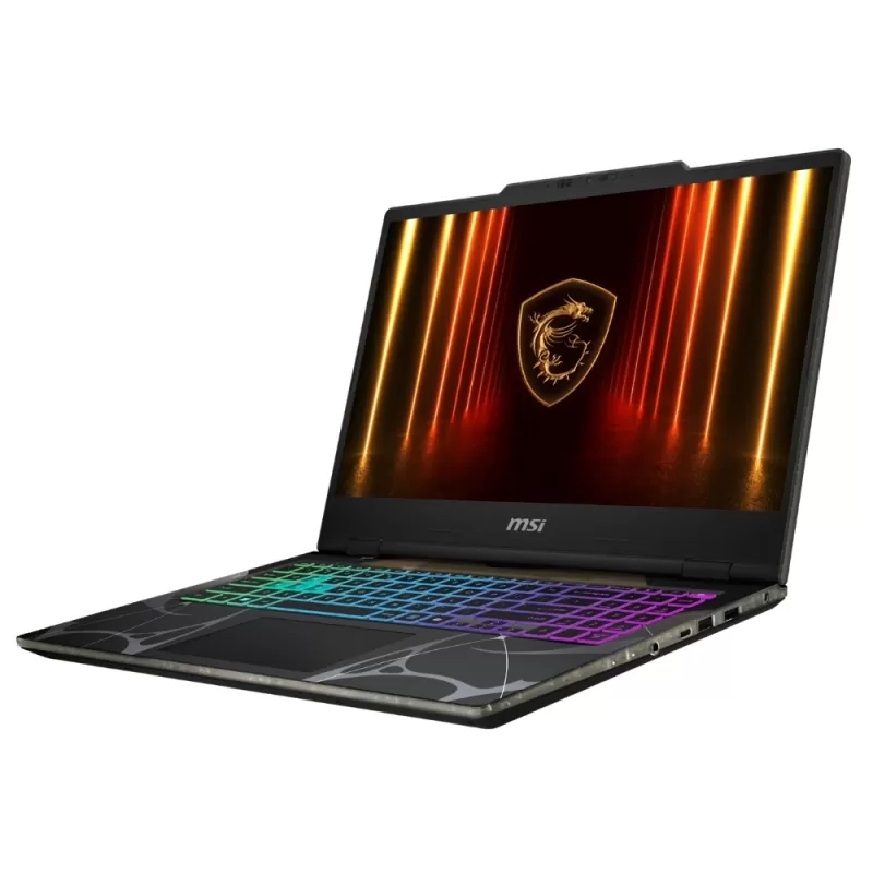 Notebook Gaming MSI Cyborg 15 B2RWFKG-295US 15.6" Intel Core 5 240H 16/512GB W11H RTX5060 8GB - Translucent Black