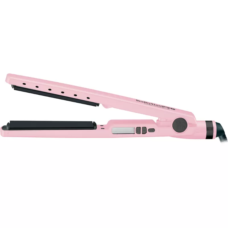 Alisador BaBylissPro Nano Titanium BNTPBK4091TUZ 230°C 2V - Pink