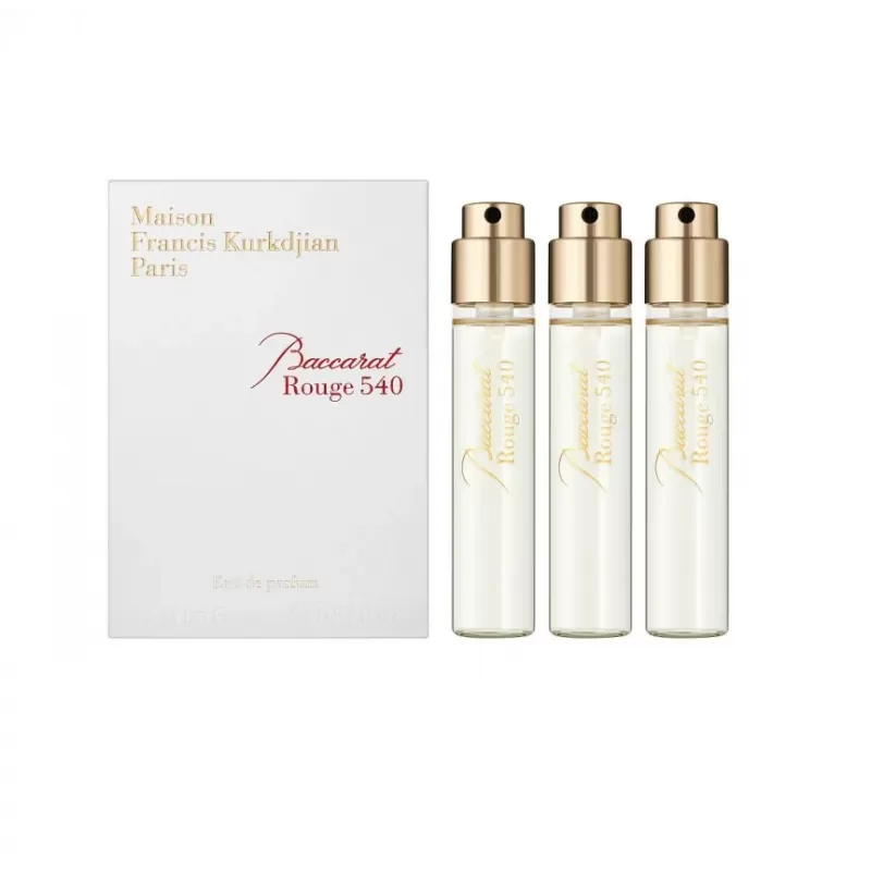 Perfume Maison Francis Kurkdjian Baccarat Rouge 540 EDP Unisex - 11ml (3 unidades)