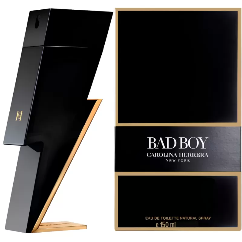Perfume Carolina Herrera Bad Boy EDT Masculino - 150ml