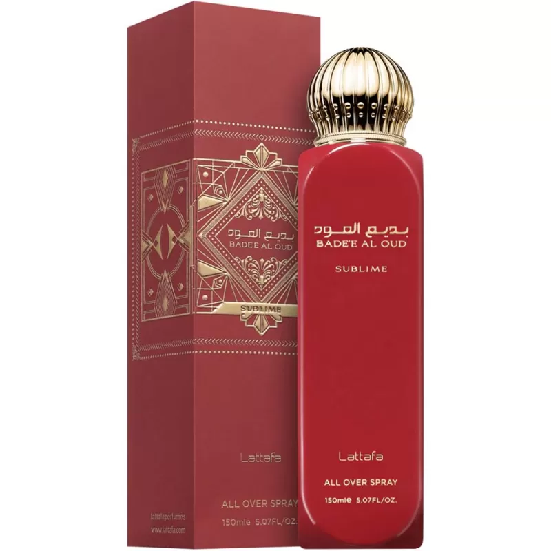 Spray Corporal y Capilar Lattafa Bade'e Al Oud Sublime Unisex - 150mL