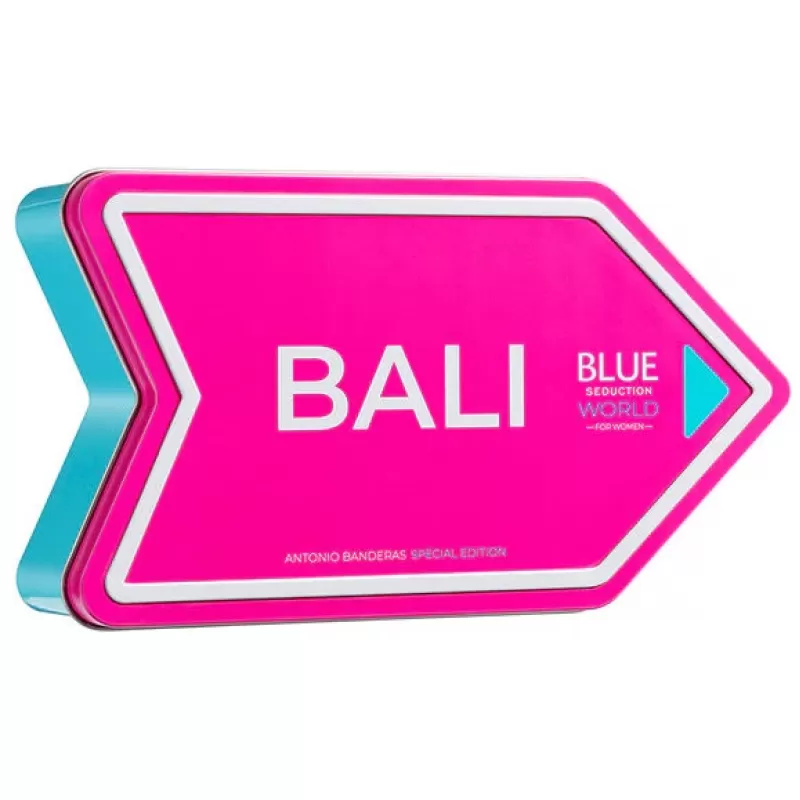Perfume Antonio Banderas Special Edition Bali Blue Seduction World EDT Femenino - 80ml