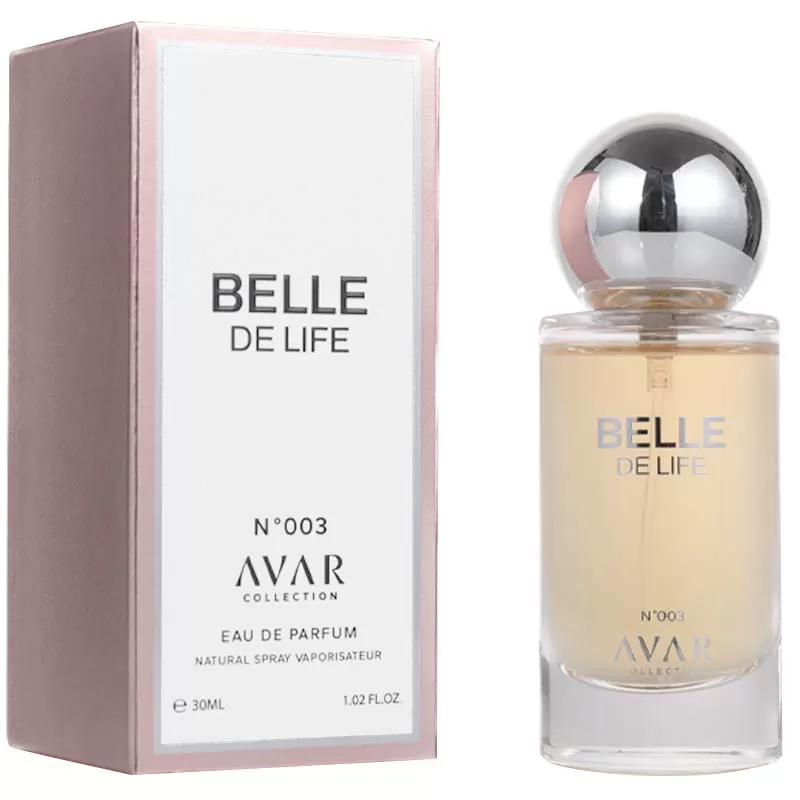 Perfume Avar Collection N° 003 Belle de Life EDP Femenino - 30mL