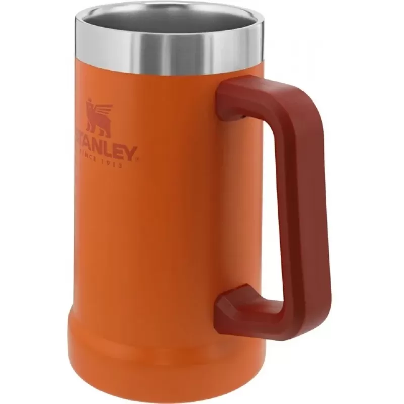 Manija Stanley Adventure Big Grip Beer Stein 709ml - Orange (70-15703-007)