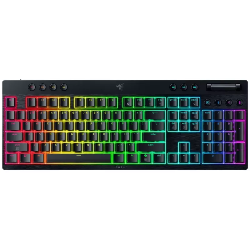 Teclado Gamer Wireless Razer Blackwidow V4 RZ03-0527 RGB - Black (RZ03-05270900-R3U1)