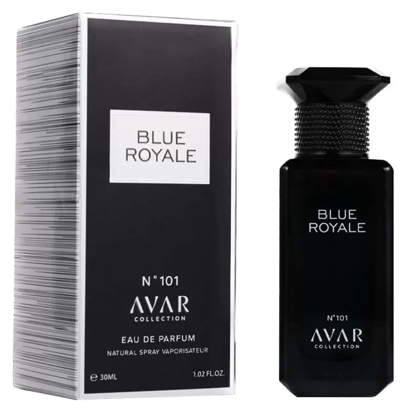 Perfume Avar Collection N° 101 Blue Royale EDP Masculino - 30mL
