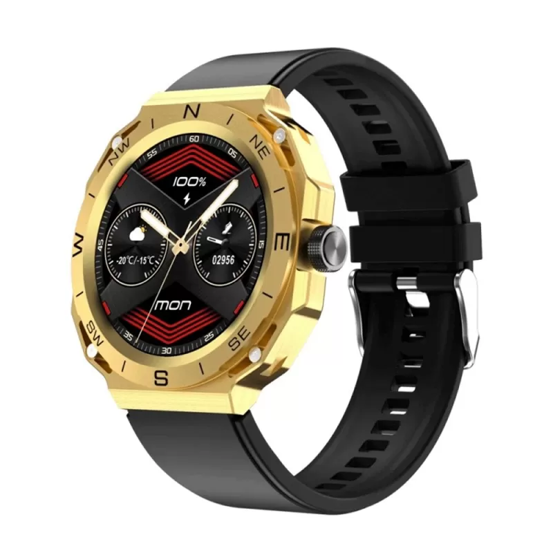 Reloj Smart Blulory RT 2023 - Gold/Brown