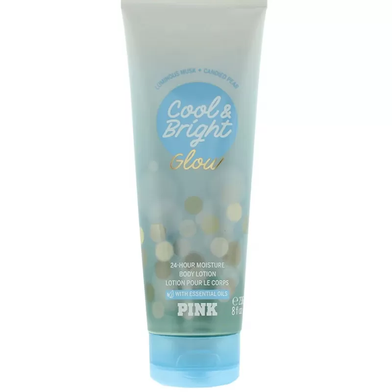 Body Lotion Victoria's Secret PINK Cool & Bright Glow - 236ml
