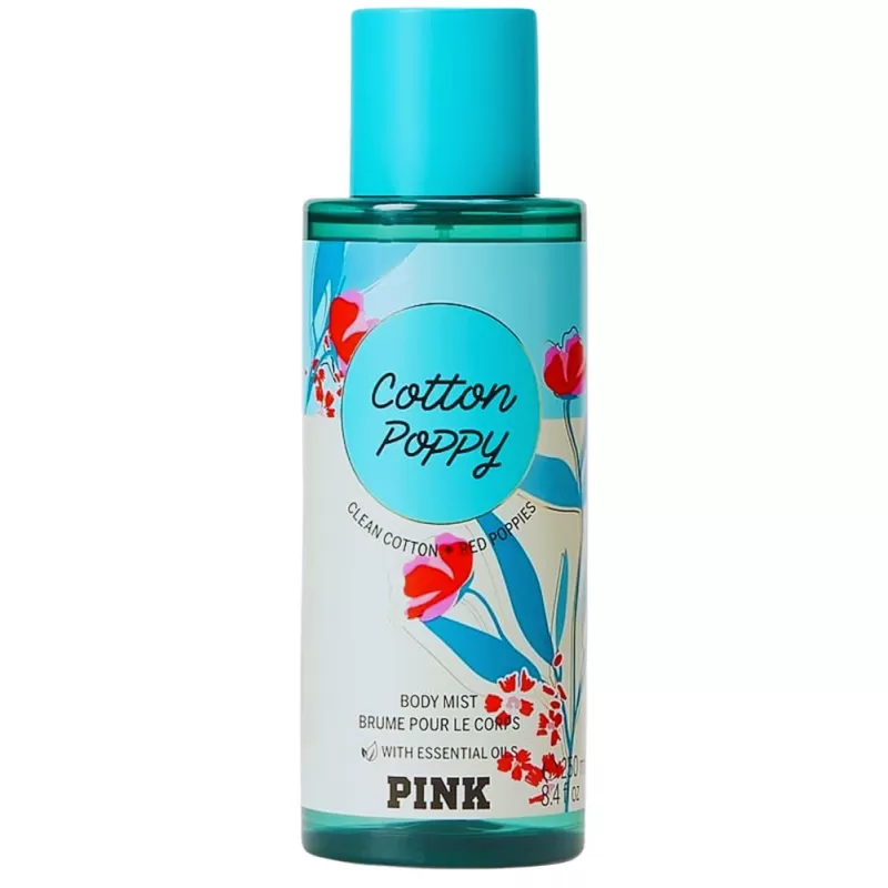 Body Mist Victoria's Secret PINK Cotton Poppy - 250ml