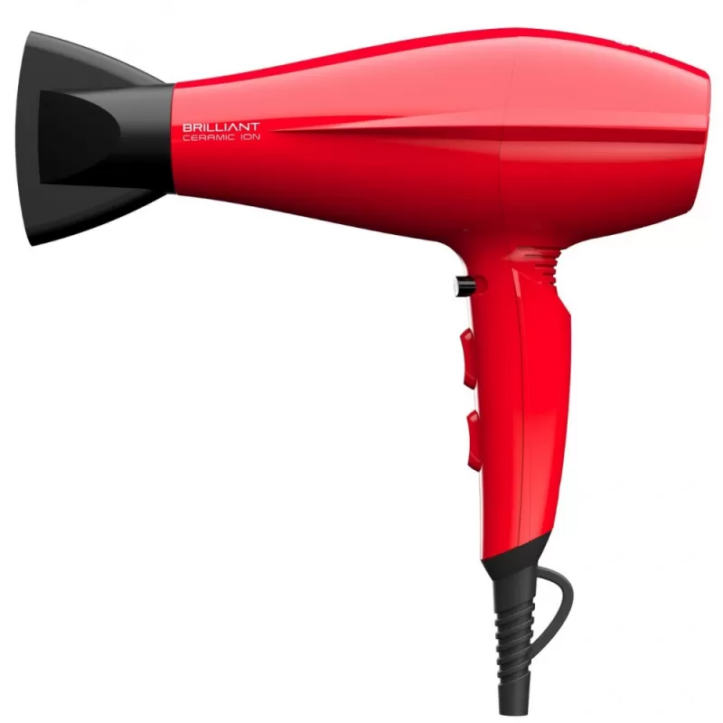 Secador Gama Brilliant Ceramic Ion 2200W 110V - Red Secador Gama Brilliant Ceramic Ion 2200W 110V - Red