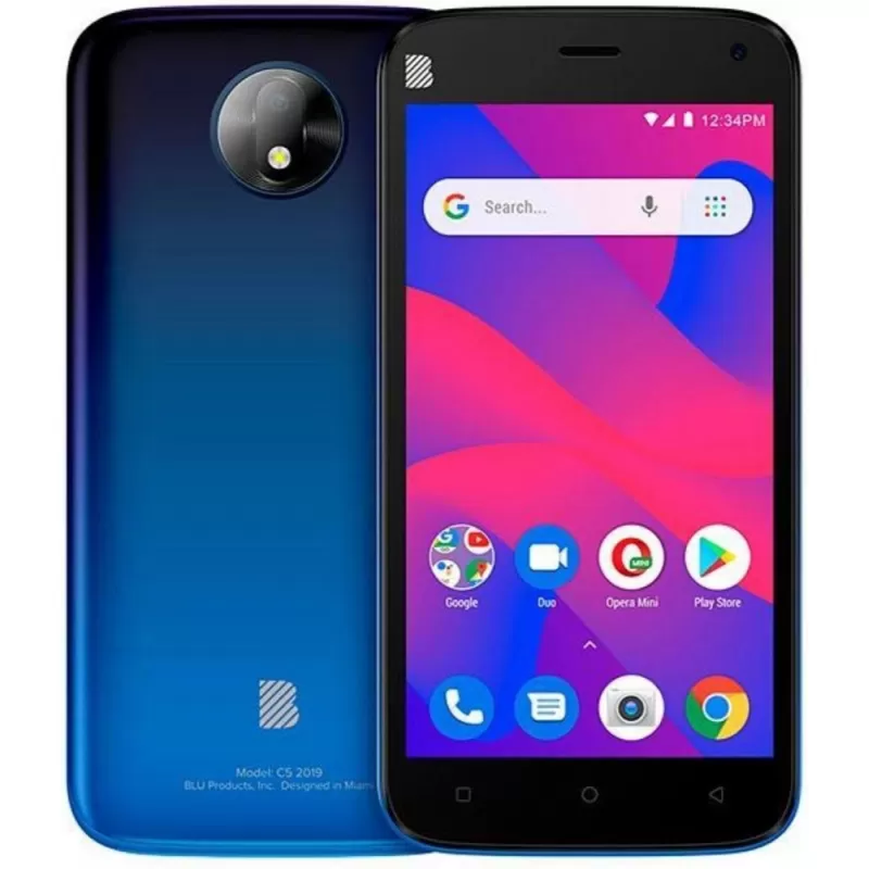 Smartphone Blu C5 2019 C110L DS 3G 5.0" 1/16GB - Azul