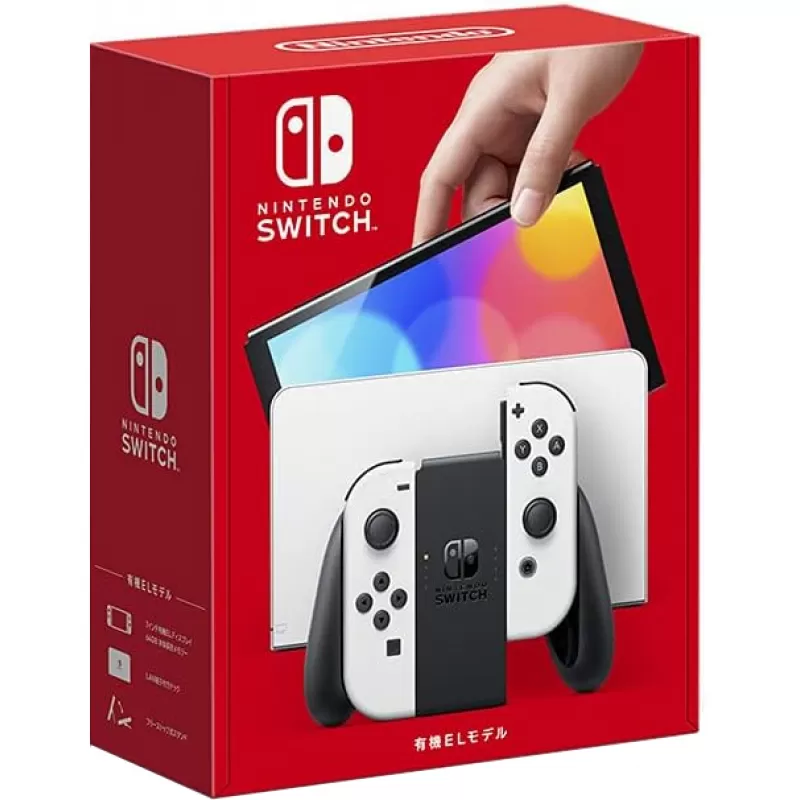 Consola Nintendo Switch 64GB Oled HEG S KAAAA - White (Japonés)