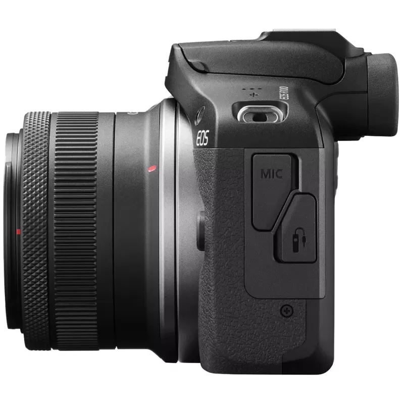 Cámara Canon EOS R100 RF-S 18-45mm F4.5-6.3 IS STM Kit - Black