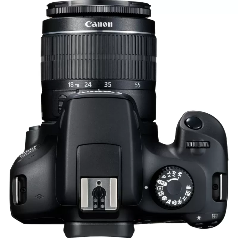Cámara Canon EOS 4000D EF-S 18-55mm III Kit - Black