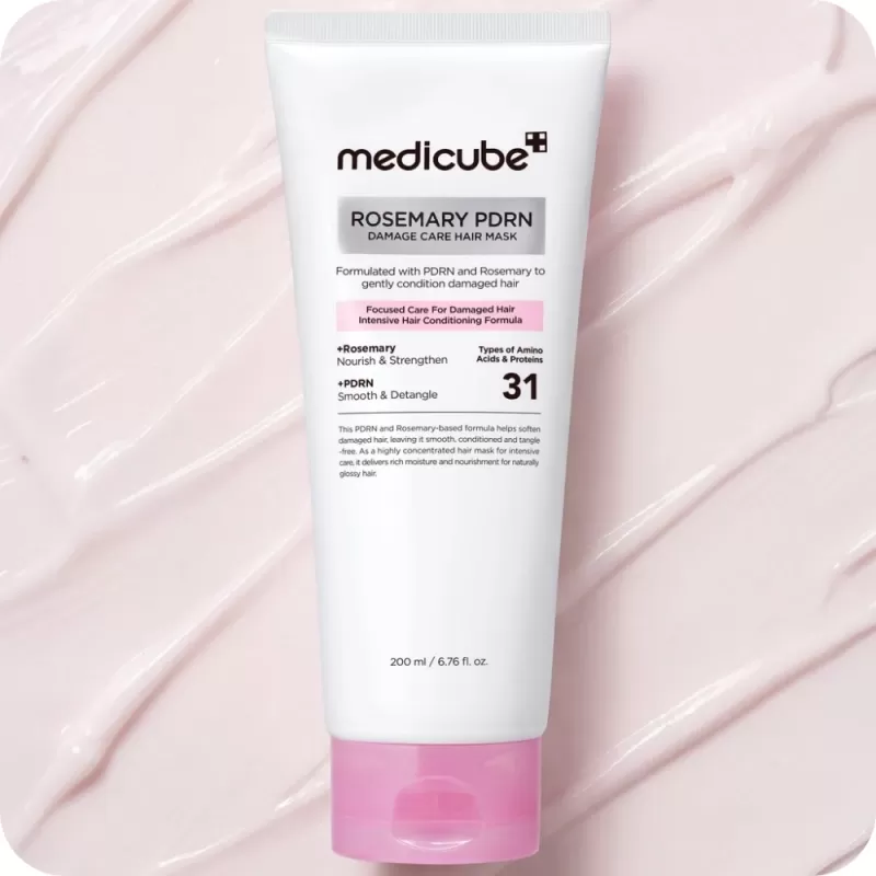Mascarilla Capilar Medicube Rosemary PDRN Damage Care - 200mL