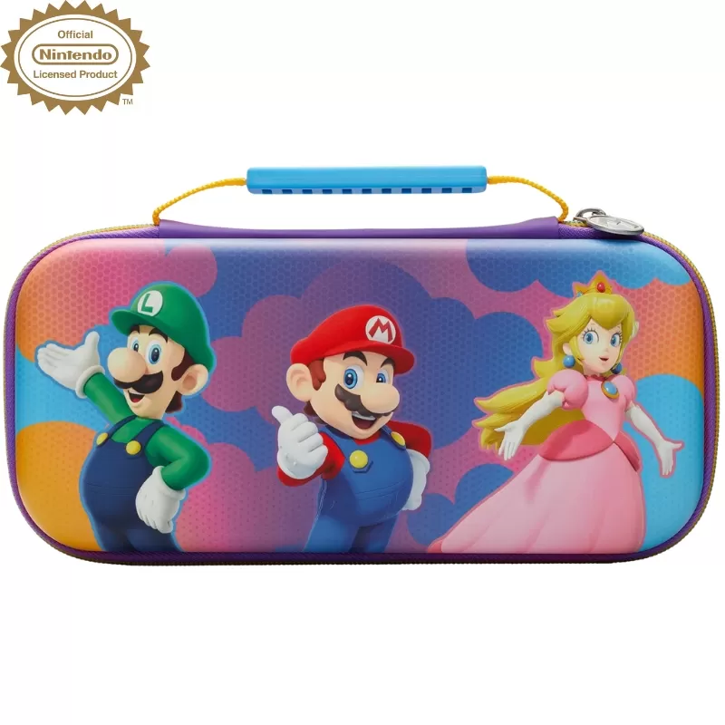 Estuche Protector PowerA para Nintendo Switch - Super Mario Color Splash Heroes (PWA-A-09411)