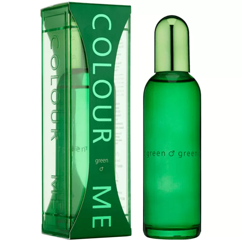 Perfume Colour Me Green EDP Masculino - 90ml