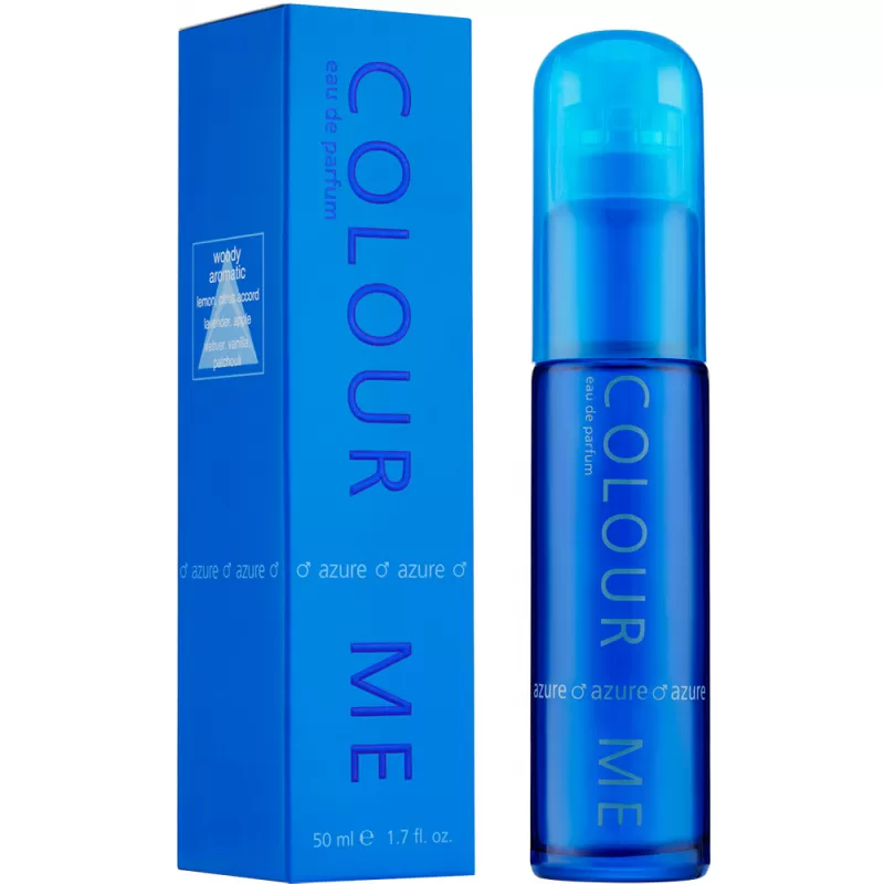 Perfume Colour Me Azure EDP Masculino - 50ml