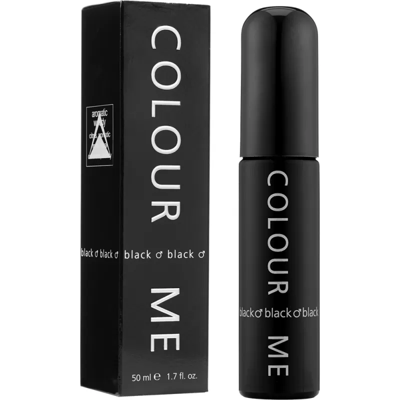 Perfume Colour Me Black EDP Masculino - 50ml