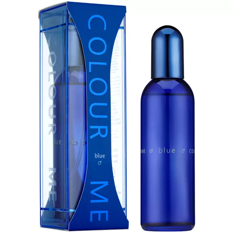 Perfume Colour Me Blue EDP Masculino - 90ml