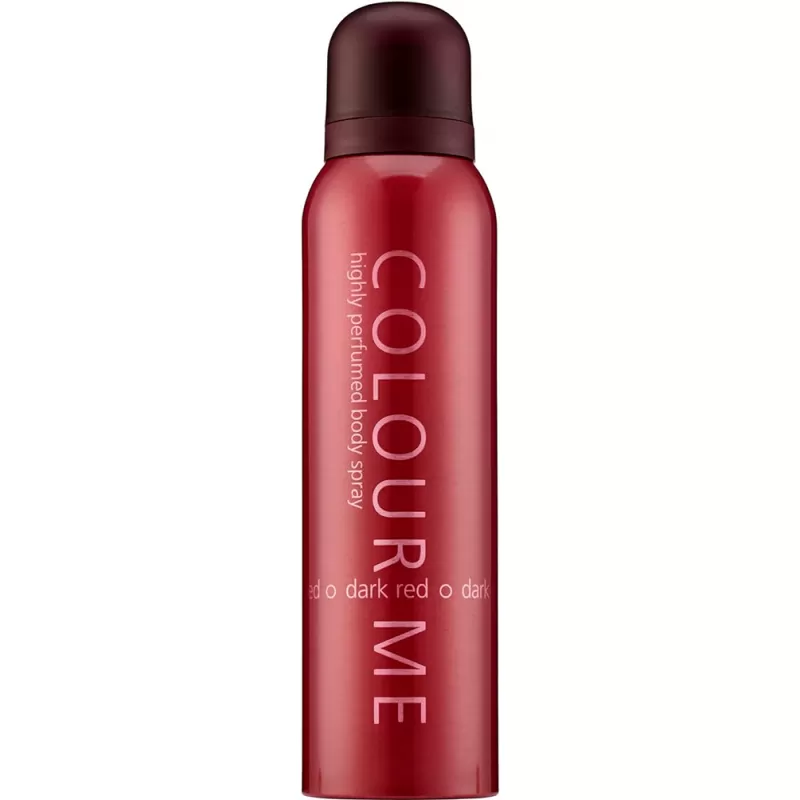 Body Spray Colour Me Dark Red Femenino - 150ml