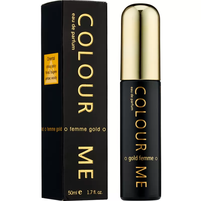Perfume Colour Me Femme Gold EDP Femenino - 50ml