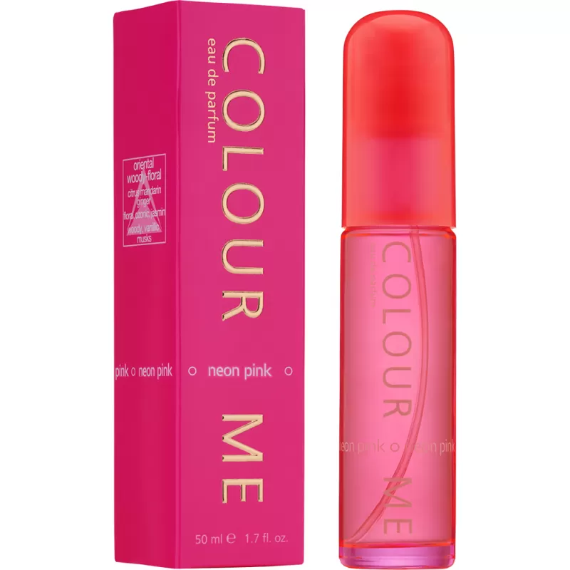 Perfume Colour Me Neon Pink EDP Femenino - 50ml