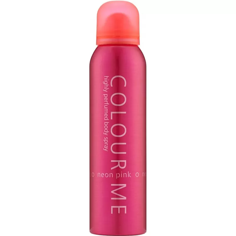 Body Spray Colour Me Neon Pink Femenino - 150ml