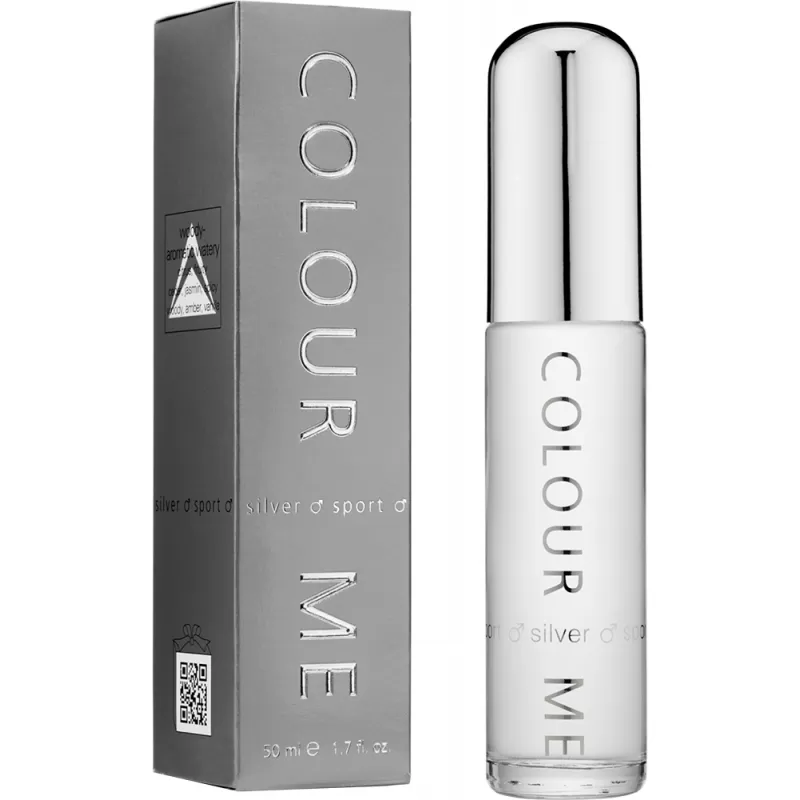 Perfume Colour Me Silver Sport EDP Masculino - 50ml